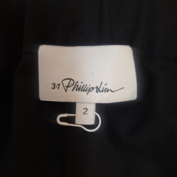 3.1 Phillip Lim Black High-Waisted Trousers - Picture 12 of 16